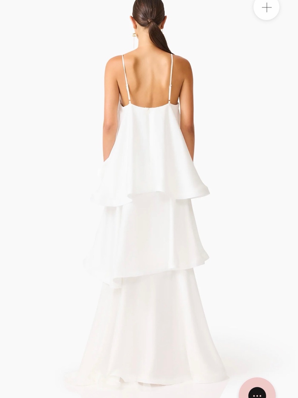 ELLIATT Tilly Tiered Maxi Dress in white - Picture 2 of 4